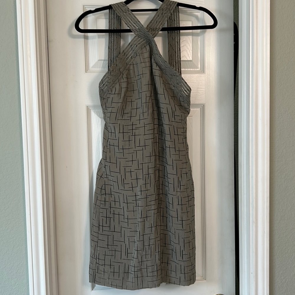 Emporio Armani Silk Halter dress